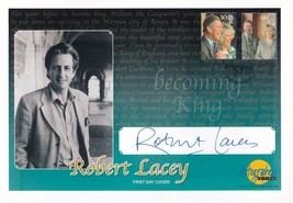 Robert Lacey Queen Elizabeth II Book Author Hand Signed FDC - £11.18 GBP