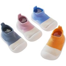 BaErSan Baby Mesh Breathable First Walking Shoes Blue Size 25-30 Months - $195.10 MXN