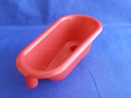Mouse Trap Bathtub Number 16 Red 04657 Replacement Game Part Piece 2005 Edition - £2.33 GBP