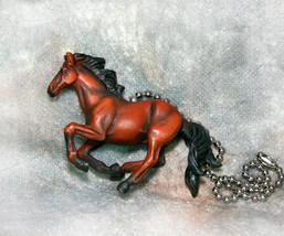 Country Western Galloping Horse Fan Pull - £11.75 GBP
