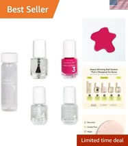 Luxury Heart of Fire Manicure Kit - 5 Minute Drying | Complete 5 Piece Set - $58.50