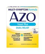 AZO Yeast Plus Dual Relief Yeast Infection Vaginal Symptom Relief 60 Ct Exp 2/27 - $16.55