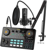 Podcast Equipment Bundle-MAONO MaonoCaster Lite -Audio Interface-All in - £186.48 GBP