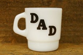 Vintage Mexico Milk Glass Termocrisa Greatest DAD Fathers Day Tea Coffee... - £15.52 GBP