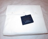 Ralph Lauren Lovan Jacquard Glen Plaid king Flat Sheet Studio White $215 - £68.64 GBP