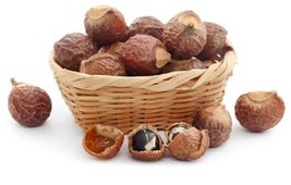 Organic &amp; Natural Raw Reetha Amla Shikakai Dried Soap Pod Aritha Nut Suk... - £14.65 GBP