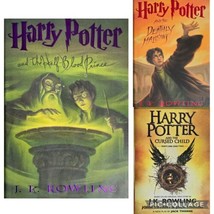 Set of 3 Harry Potter Half-Blood Prince, Deathly Hallows, Cursed Child #... - $14.01