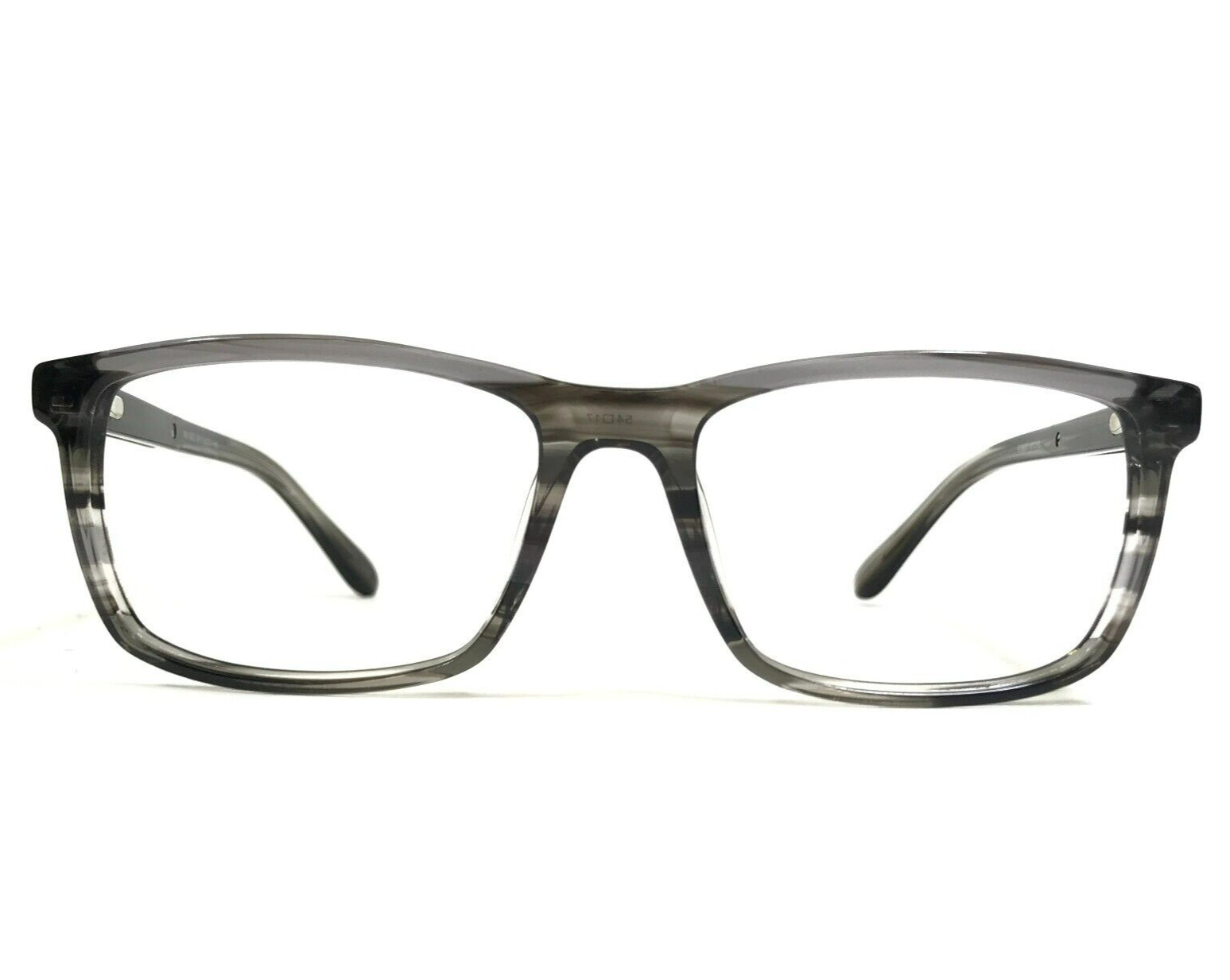 Primary image for Robert Mitchel Eyeglasses Frames RM 9002 GRY Horn Square Full Rim 54-17-145