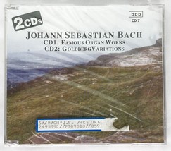 Johann Sebastian Bach: Famous Organ Works &amp; Goldberg Variations - Music 2 x CD - £4.67 GBP
