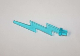 Building Block Clear Blue Lightning weapon piece Minifigure US Toy Minifigure Cu - $3.50