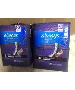 2 Pack / Always Discreet Boutique Incontinence PADS #6 Extra Heavy Long ... - $774.41 MXN