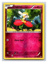 Pokemon - Flabebe - 63/106 - FLASHFIRE - Reverse Holo PP3 - $36.74 MXN