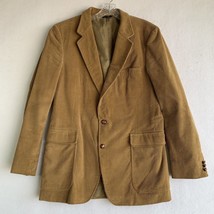 Vintage 70s 80s Jordache Corduroy Sport Coat Blazer Jacket Western Ivy M... - $54.95