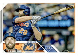 2023 Topps #70 Darin Ruf NM-MT Mets ID:49660 - $1.67