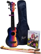 Flight Elise Ecklund Sunset Travel 4-String Ukulele Bundle (Tus Ee Pack) - £109.77 GBP