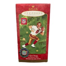 2001 Hallmark San Francisco 49ers Steve Young NFL Football Christmas Ornament - £15.43 GBP
