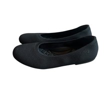 Vivaia Claire Round Toe Flats Black Comfort Classic Machine Washable Siz... - $85.00