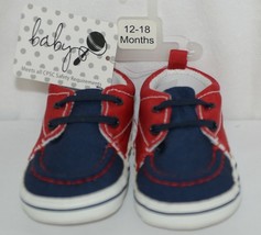 Baby Brand Red White Blue 309067 Pre Walker Infant Shoes 12 to 18 Months image 1