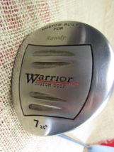 Warrior Custom Golf 24° 7 Fairway Wood Steel shaft Stiff Flex S 40.5” LE... - $24.00