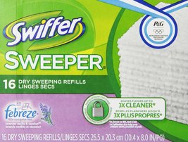 Swiffer Sweeper Dry Sweeping Cloths, Mop and Broom Floor Cleaner Refills... - $11.14