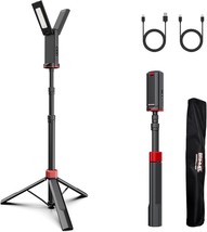 Rechargeable LED Work Light w/ Tripod, 2200 Lumens, Magnetic Base, Carry... - $69.29