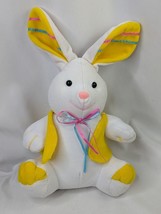 Eggcetera White Rabbit Plush 1993 PJ Toys R Us 12 Inch Stuffed Animal Toy - £8.71 GBP