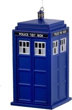 Doctor Who - Dr. Who Tardis Blow Mold Ornament by Kurt Adler Inc. - £13.25 GBP