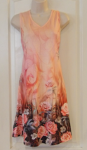 JFN Just Fashipion Now A-line Dress Multi-color Floral Women&#39;s S M NWT - $365.67 MXN