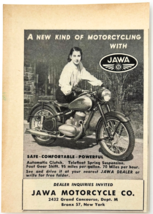 1949 Jawa Motorcycle Advertisement Vintage Motor Bikes Bronx New York DW... - $19.99