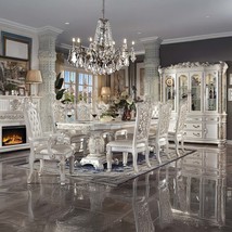 Vendome Buffet &amp; Hutch, Antique Pearl Finish - $73,242.79 MXN