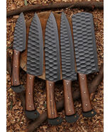 CUSTOM HANDMADE high CARBON STEEL CHEF KNIFE KITCHEN KNIVES CHEF SET X160 - $88.21