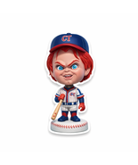 Chucky Doll Baseball Player Sticker Vinyl Decal Waterproof Child's Play ... - $4.50+