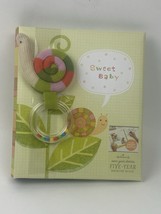 Hallmark Sweet Baby Five Year Memory Book with Snail Rattle NWT - $29.00