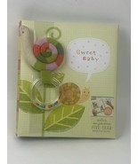 Hallmark Sweet Baby Five Year Memory Book with Snail Rattle NWT - $25.00