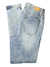 Judy Blue Jeans Womens 7/28 Blue Skinny Fit Acid Wash Stretch Demin JB88158 - £23.34 GBP
