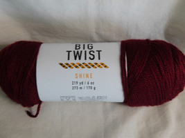 Big Twist Shine Merlot Dye lot 34/7048 - £4.71 GBP