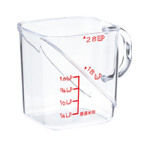 INOMATA Measuring Rice Cup 12.1 oz (360ml) BPA Free Clear - £20.79 GBP