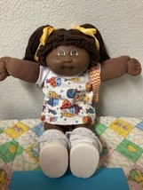 Vintage Cabbage Patch Kid Girl African American Hong Kong First Edition HM#3 - £211.34 GBP