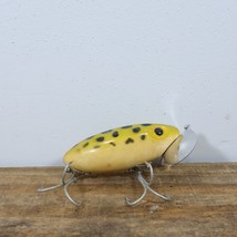 Jitterbug Fred Arbogast Frog Pattern Fishing Lure Metal Lip Nice Used Condition - £14.12 GBP