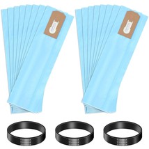 16 Pcs Xl Vacuum Bags Filtration Replacement For Pk80009, 3 Vacuum Belts Compati - $37.99