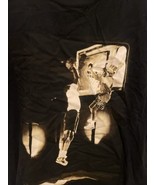 Michael Jordan Earth Versus Mars T-Shirt Mens L Black - $35.54 CAD
