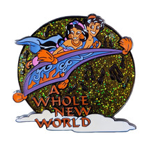 Aladdin Disney Magical Musical Moments Pin: Jasmine, Whole New World Carpet Ride - £23.52 GBP