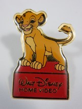 Walt Disney Lion King Simba Cub Standing on Red Home Video Logo RARE - $9.99