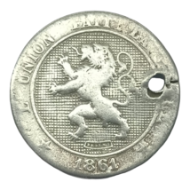 1861 Belgium 5 Centimes - £51.00 GBP