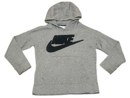 Nike Pullover Hoodie Size Youth Medium Raised Logo Great  Condition  - $12.87
