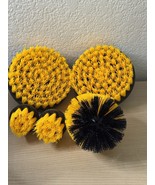 5 Nylon Brush Heads Attachments Power Drill Scrubber Cleaning Brushes At... - $16.82