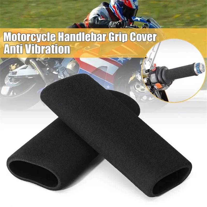 Motorcycle Hand Protector Foam Protaper Cuffs Motorcycle Handlebar End Anti Viti - £106.05 GBP