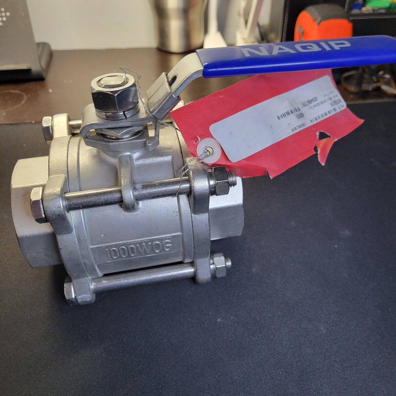 NAQIP 2&quot; ball valve 1000 WOG CF8M stainless no thread Lockable NEW USA $89 - $88.11