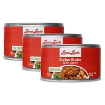 Loma Linda - Swiss Stake with Gravy (13 oz.), (3 Pack) Vegetarian - $29.95