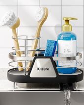 Kitsure Sponge Holder for Kitchen Sink - Space-Saving Sink Caddy, Rustpr... - $253.05 MXN